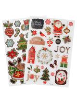 Naklejki świąteczny mix