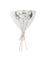 Metaliczne jajeczka na piku (3 szt.)