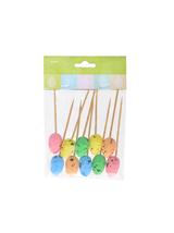 Przepiórcze jajka na piku - mix kolorów (10 szt.)