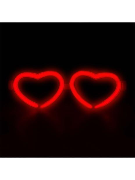 Okulary serca Glow stick