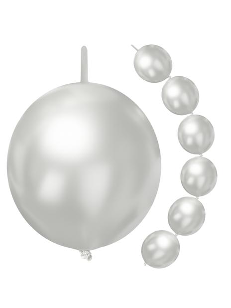 Balony perłowe z łącznikiem (10 szt.)