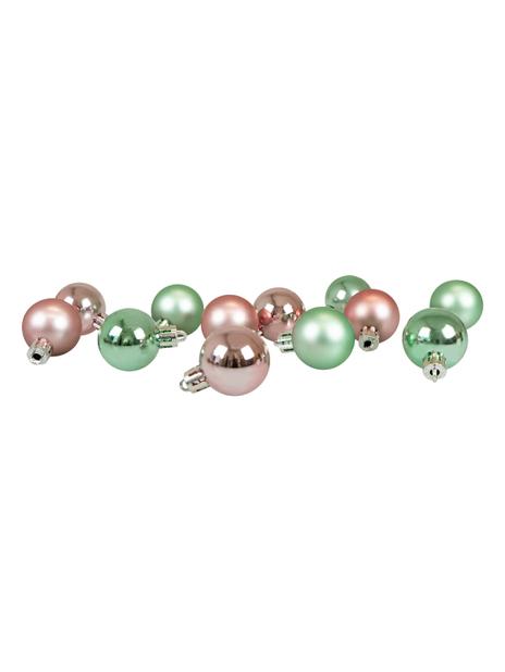 Bombki nietłukące w tubie 3 cm (12 szt.) pastelowe