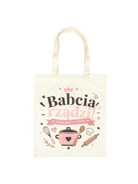 Torba z nadrukiem - dla babci