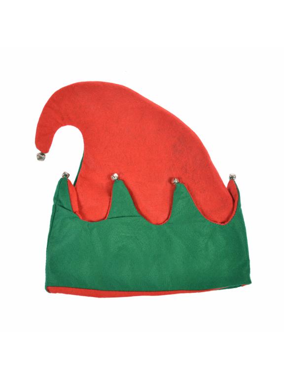 Czapka elfa z dzwoneczkami