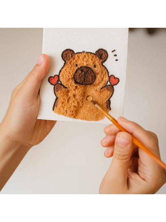 Kreatywna gąbka 3D do kolorowania