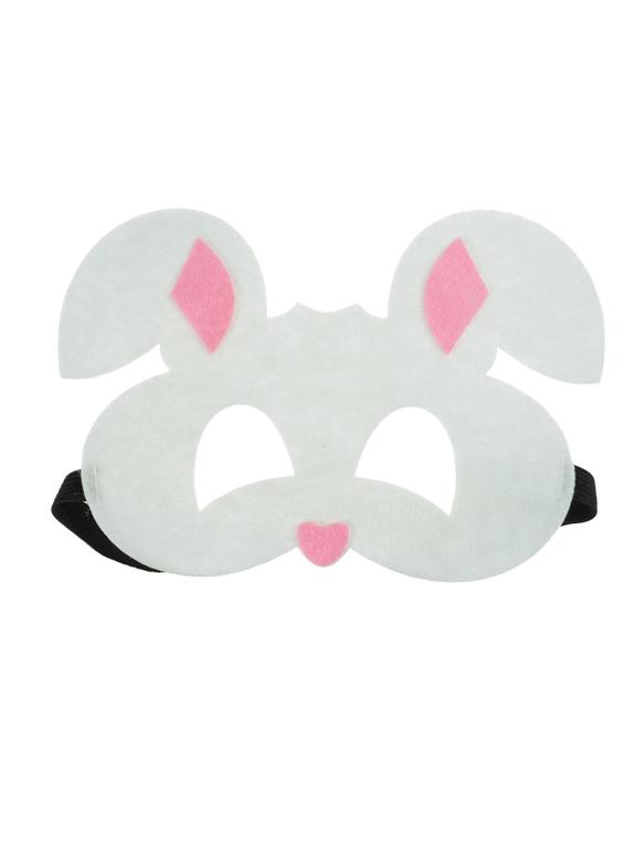 Filcowa maska zwierzątka - królik
