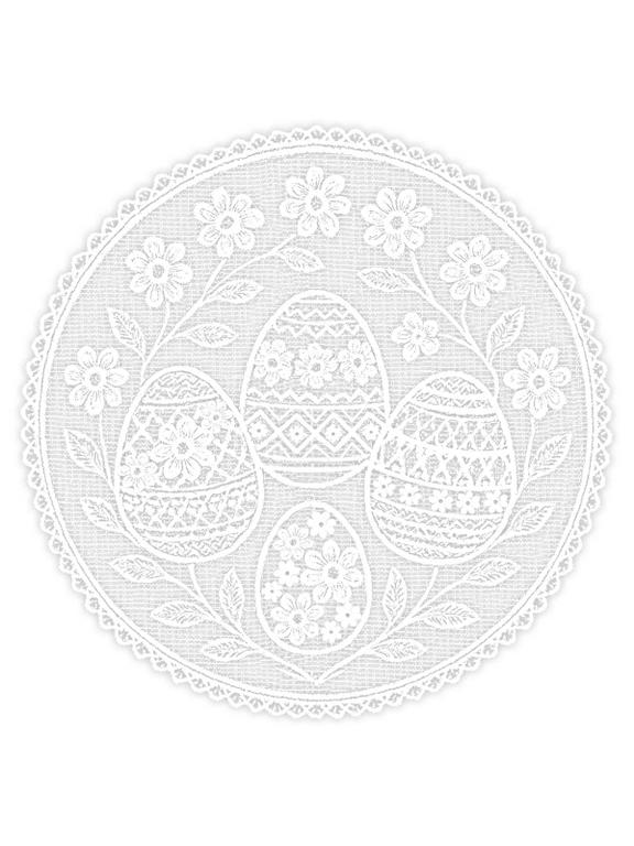 Serwetka na koszyczek - wielkanocne wzory