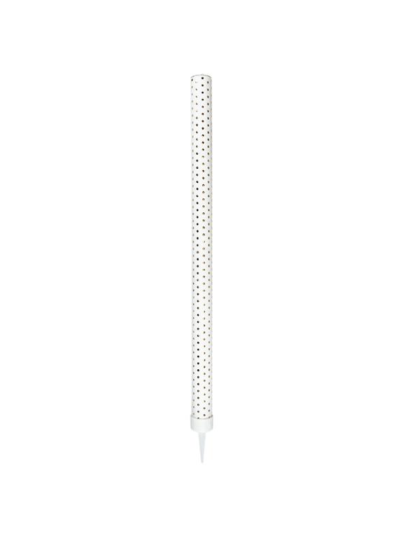 Fontanna party 26 cm - złote kropki
