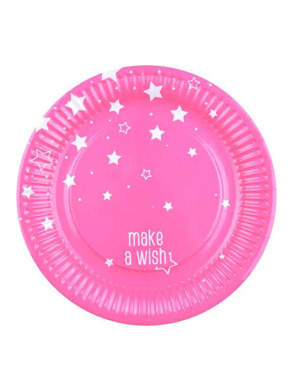 Talerze papierowe - Gwiazdki (8 szt.)