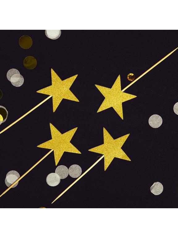 Gwiazdki na piku (8 szt.) złote - FSC Mix Credit