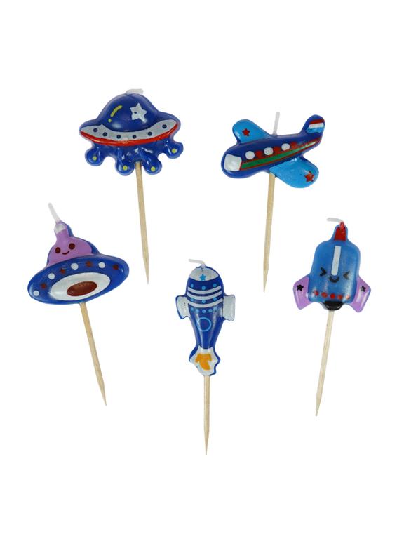 Świeczki - Galaxy (5 szt.)