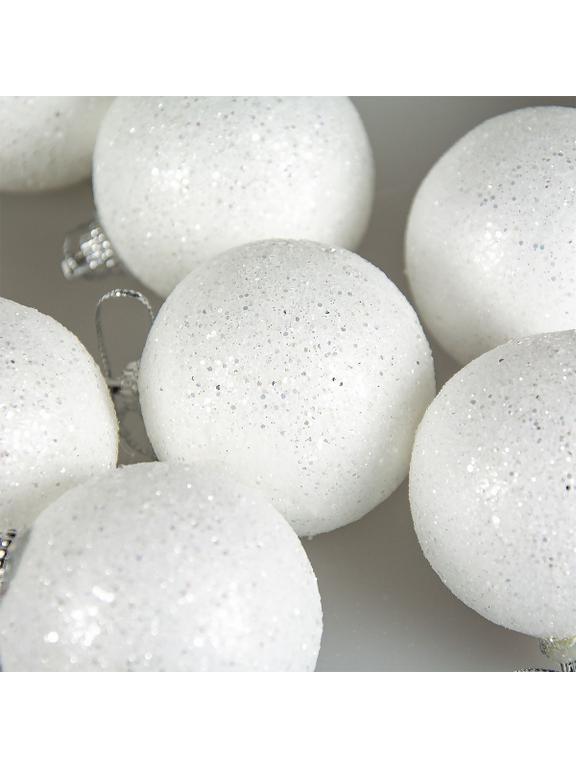 Zestaw lśniących bombek (24 szt.)