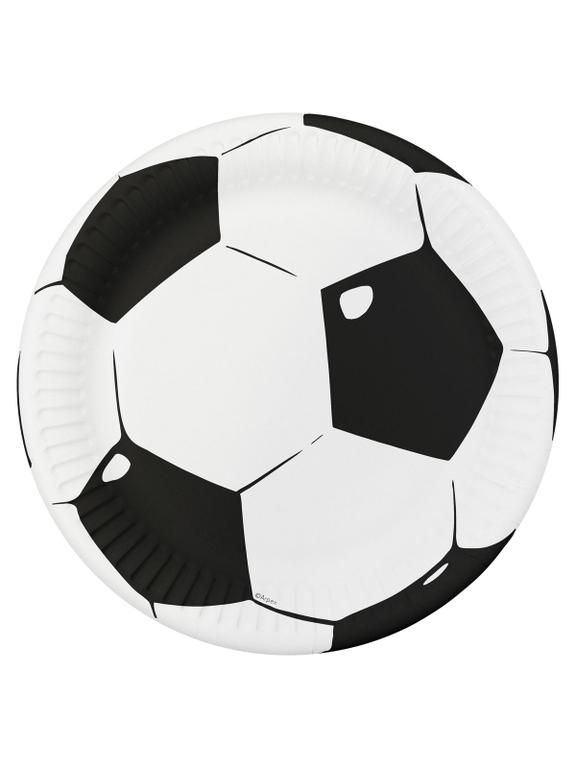 Talerze papierowe - Gol! (8 szt.) - FSC Mix Credit