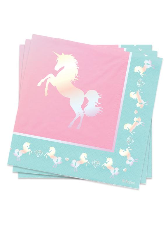 Serwetki - Jednorożec (20 szt.) - FSC Mix Credit
