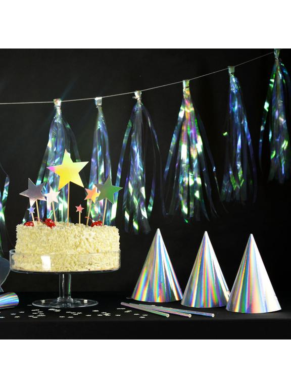 Girlanda z opalizującymi frędzlami