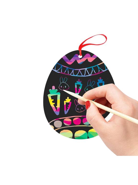 Pisanki zawieszki - zdrapki (3 szt.)