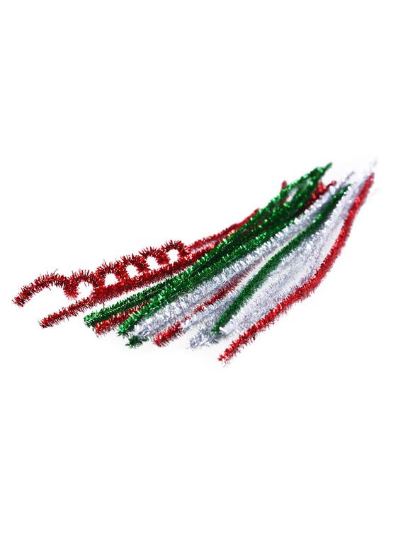 Metaliczne druciki kreatywne (18 szt.)