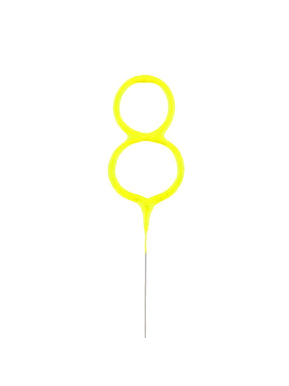 Zimne ognie cyferka nr 8