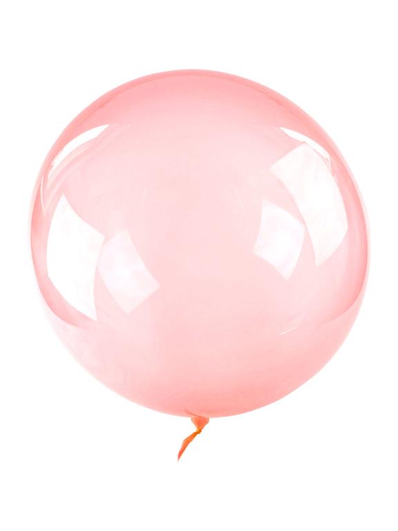 Balon Bubble czerwony