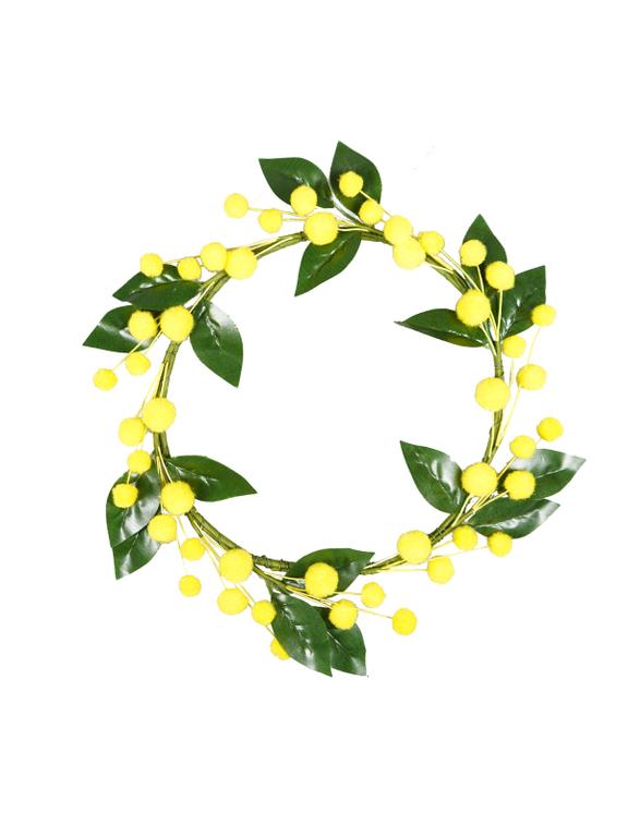 Wieniec wiosenny z kuleczkami