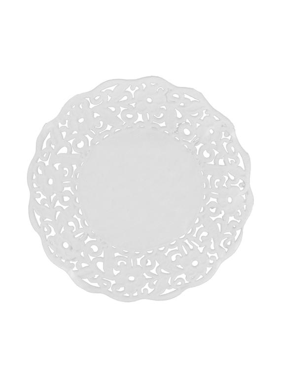 Serwetka biała śr. 10/11 cm (50 szt.) - FSC Mix Credit