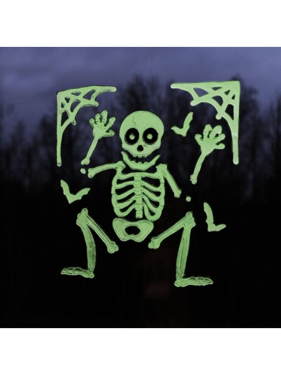 Żelowa dekoracja na Halloween - świecąca w ciemności