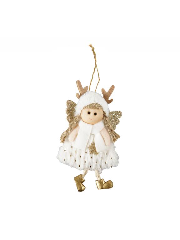 Aniołek z futerkiem - zawieszka