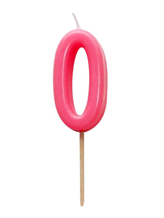 Świeczka kolorowa na szpilce nr 0
