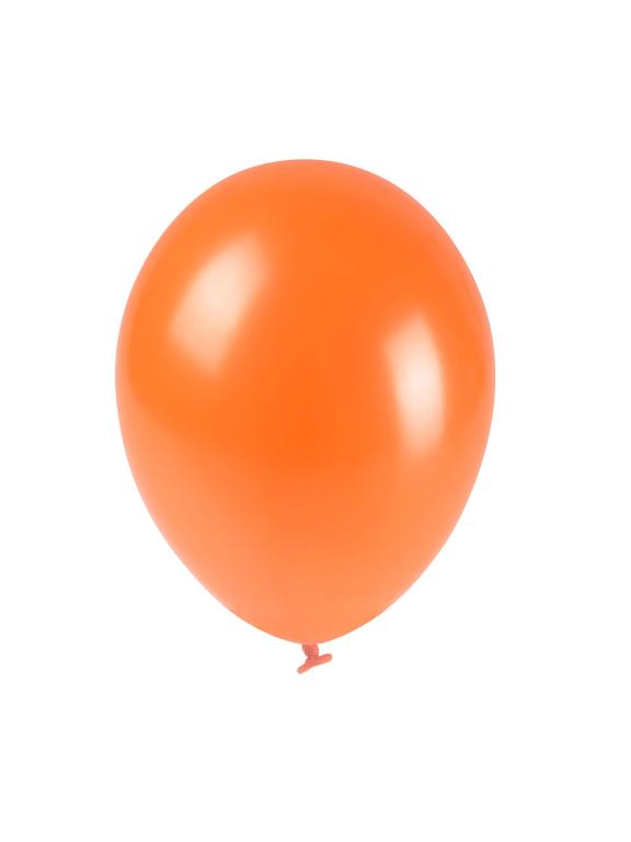 Balony metalizowane 10'' pomarańczowe (100 szt.)