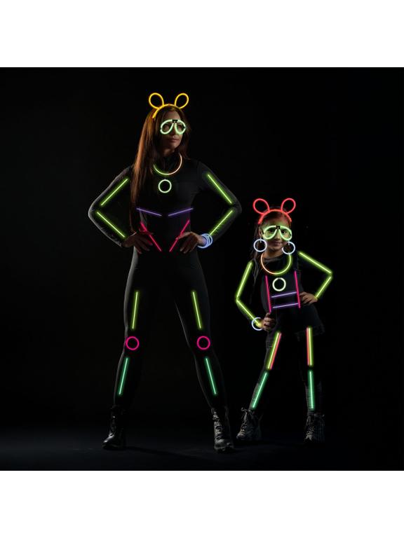 Kostium Glow stick (94 elementy)