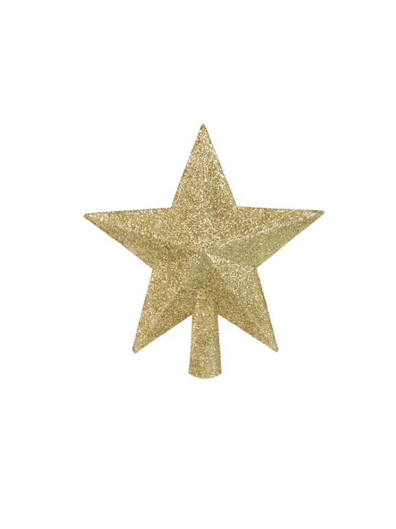 Gwiazda choinkowa złota
