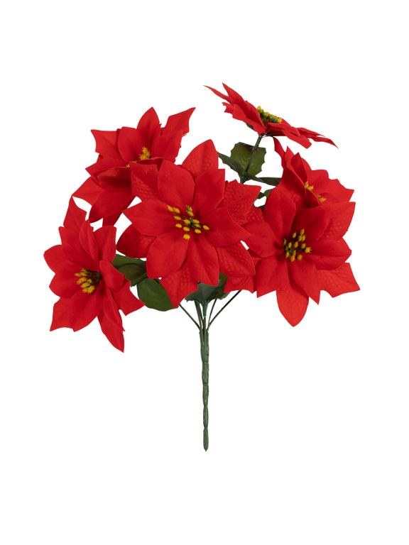 Bukiet poinsecji (7 kwiatów)