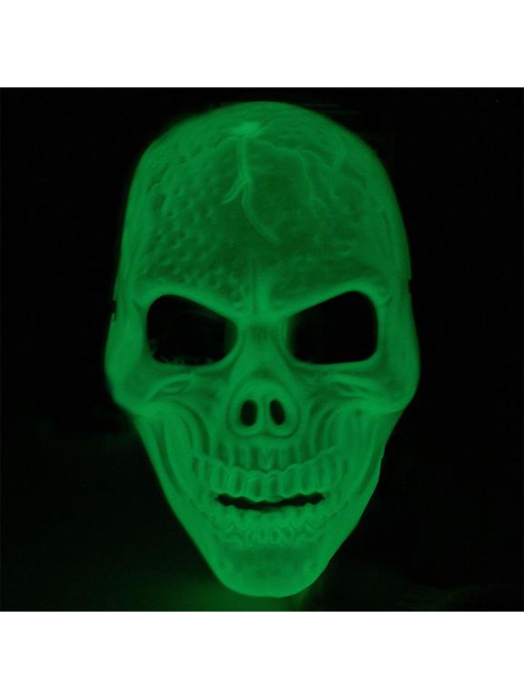 Maska świecąca w ciemności - czaszka