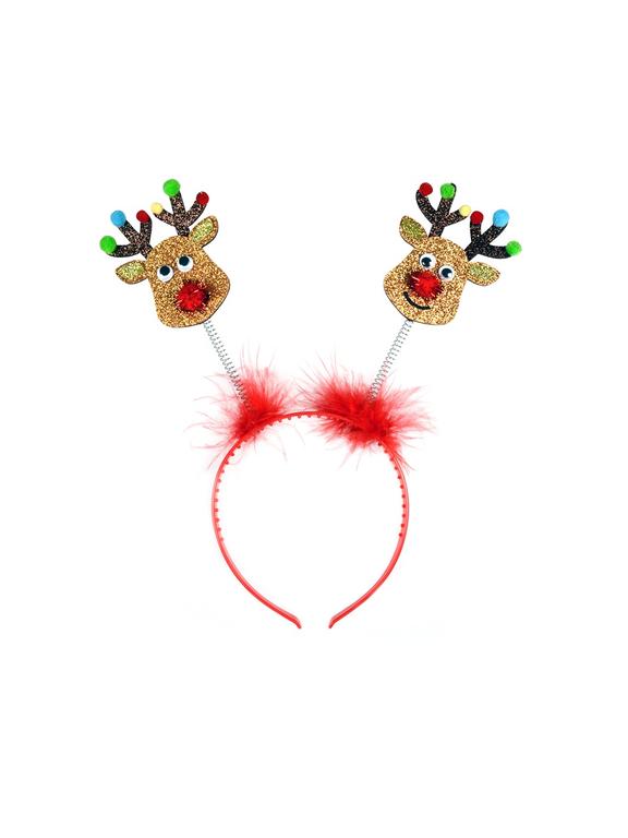 Świąteczna opaska - mix wzorów