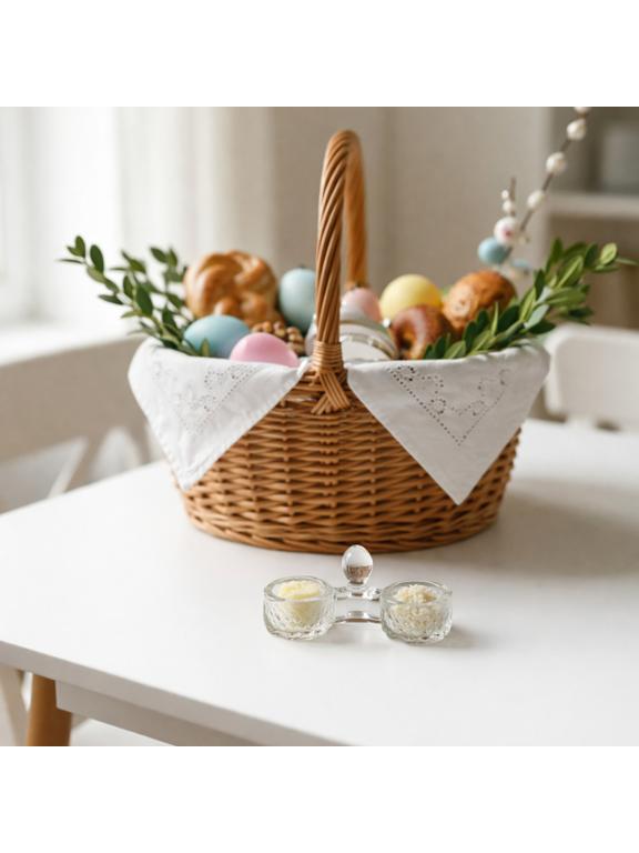 Zestaw na masło i chrzan LUX