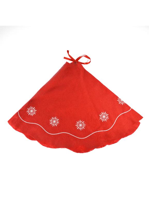 Ozdobny dywanik pod choinkę