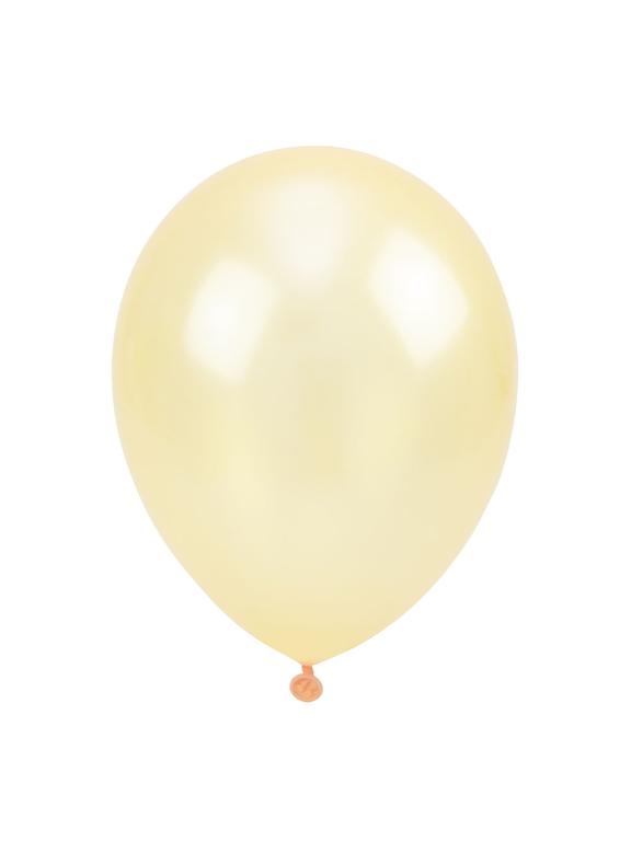 Balony metalizowane 12'' kremowe nr 088 (100 szt.)