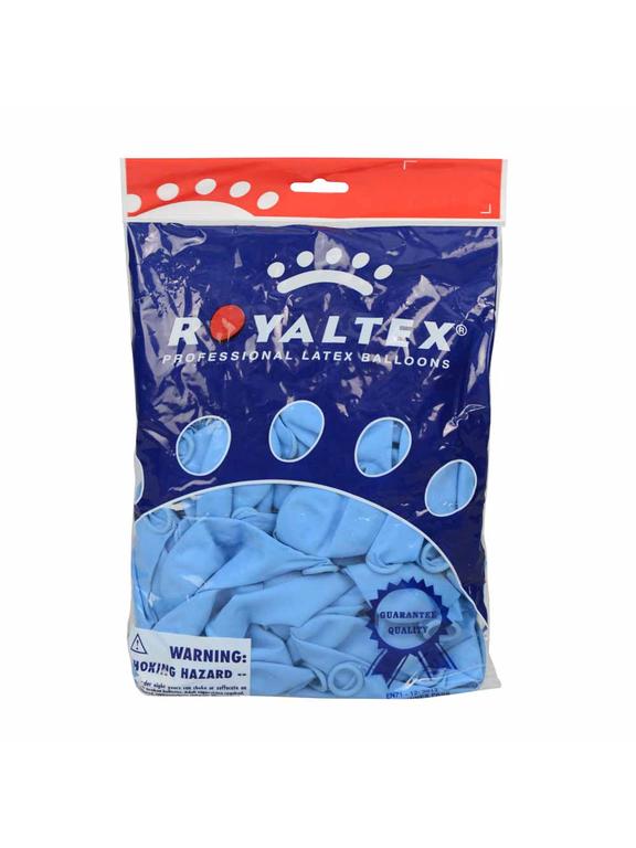 Balony pastelowe 12'' błękitne nr 019 (100 szt.)
