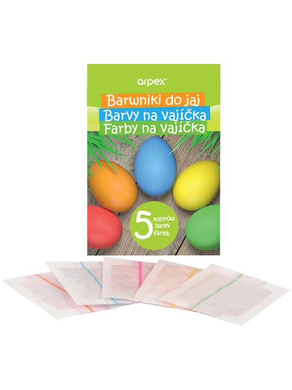 Barwniki do jaj 5 kolorów