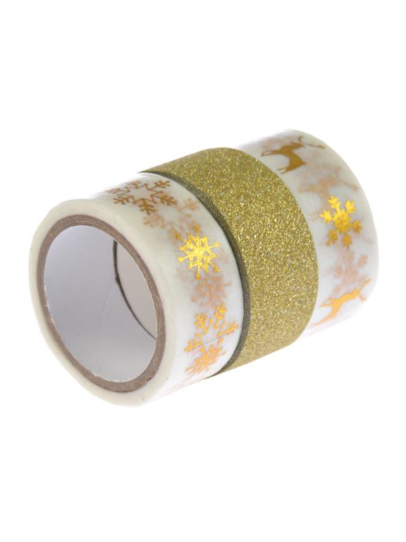 Dekoracyjna taśma klejąca (3 szt.)
