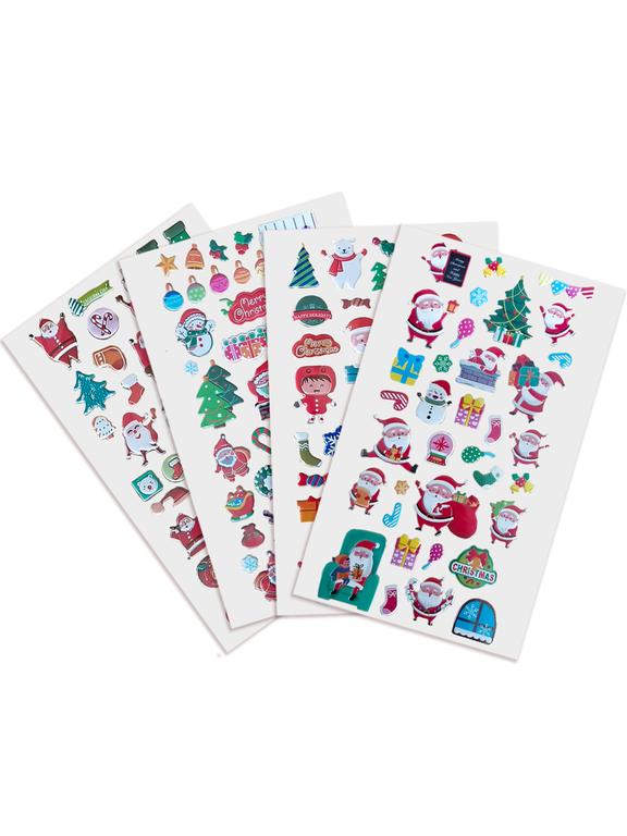 Świąteczne naklejki piankowe