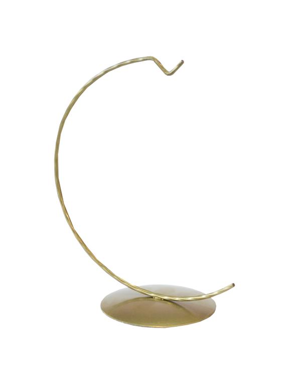 Stojak na bombkę dekorowaną złoty