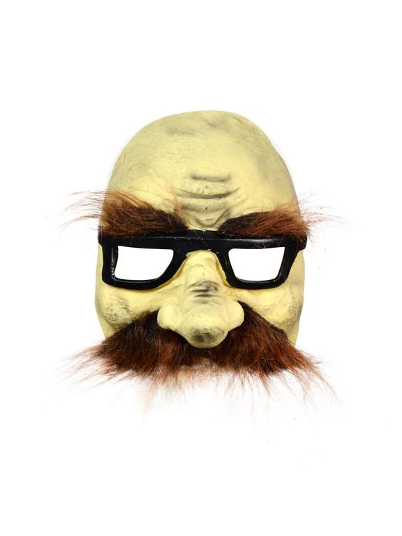 Maska lateksowa straszny wąsacz