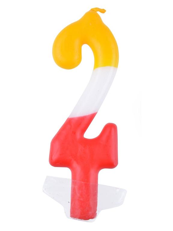 Świeczka cyferka - kolor nr 2