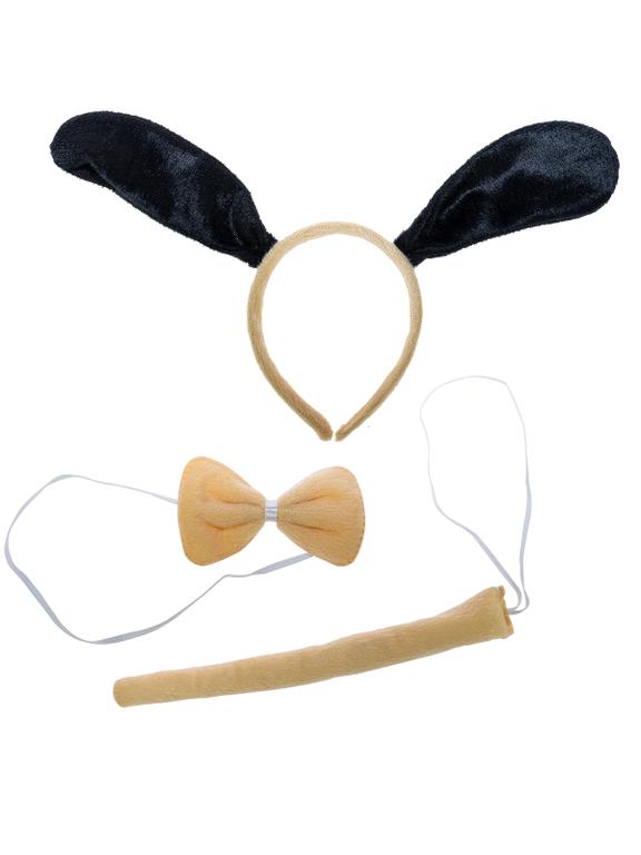 Komplet zwierzątka z ogonkiem - pies