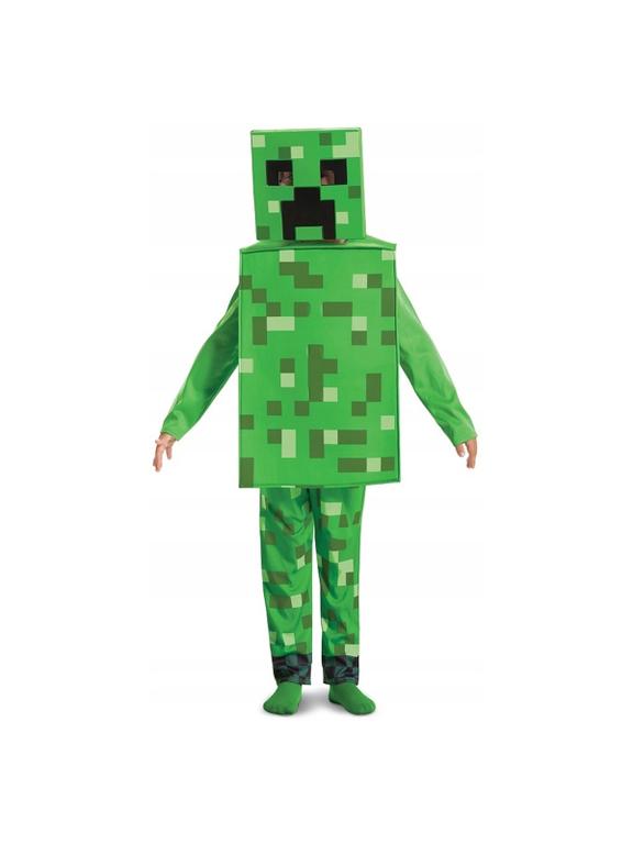 Strój dziecięcy - Minecraft Creeper - rozmiar L