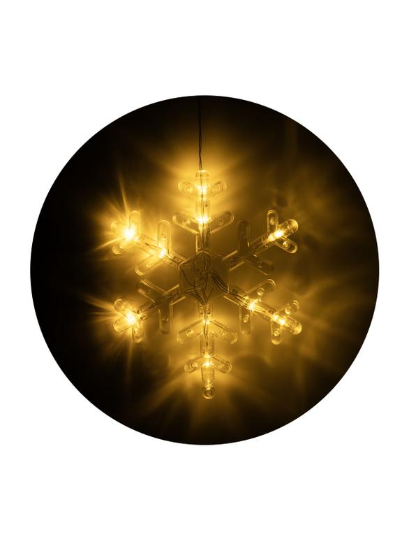 Plastikowa śnieżynka LED