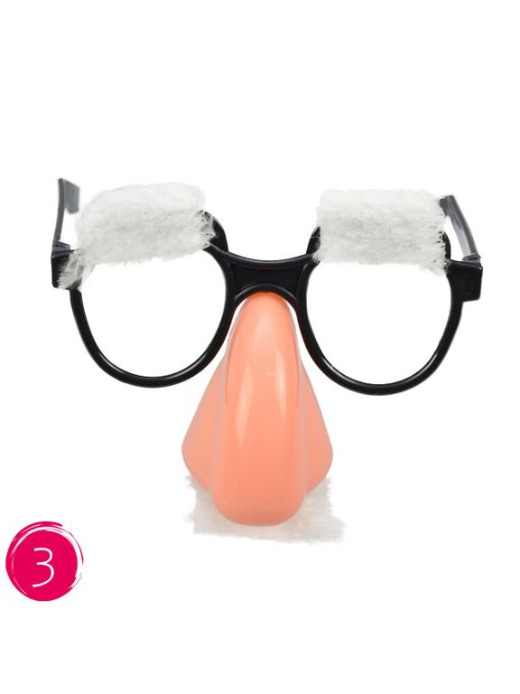 Okulary z nosem