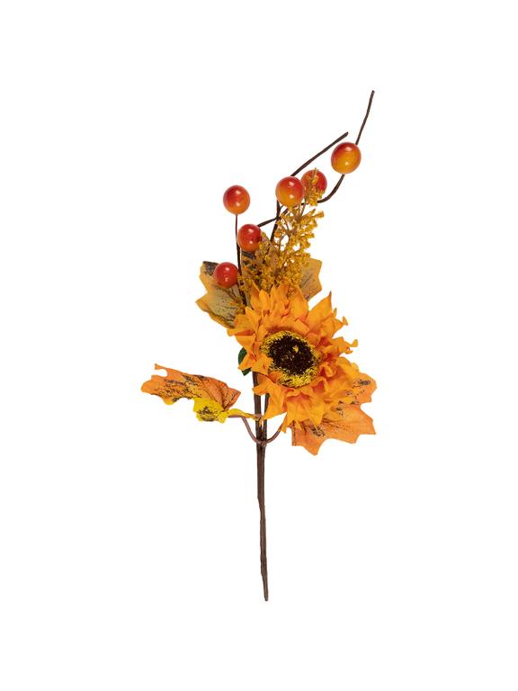 Gałązka ze słonecznikiem