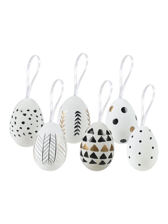 Pisanki glamour (6 szt.)